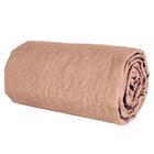 Kit 3 Peças Colcha Cobre Leito Cama King Bordado Percal Leve