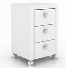 Kit 3 Peças Com 1 Mesa Em L 1 Estante 1 Gaveteiro Espresso Mó