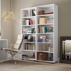 Kit 3 Peças Com Cadeira Para Escritório, Estante Livreiro E E