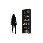 Kit 3 Peças Com Cadeira Para Escritório, Estante Livreiro E E