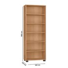 Kit 3 Peças Com Cadeira Para Escritório, Estante Livreiro E E