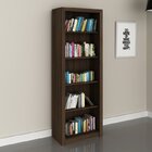 Kit 3 Peças Com Escrivaninha 1 Gaveta, Estante Livreiro E Gav