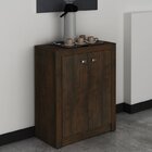 Kit 3 Peças Com Escrivaninha Com Gaveta, Armário Multiuso Alt