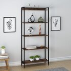 Kit 3 Peças Com Escrivaninha E 2 Estantes Industriais Active