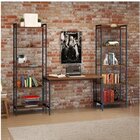 Kit 3 Peças Com Escrivaninha E 2 Estantes Industriais Active