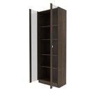 Kit 3 Peças Com Escrivaninha Em L, Gaveteiro E Armário Multiu