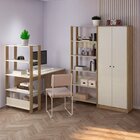 Kit 3 Peças Com Escrivaninha Match, Estante Para Livros E Arm