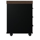 Kit 3 Peças Com Mesa Para Escritório Diretor Em L Tamburato,