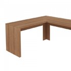 Kit 3 Peças Com Mesa Para Escritório Em L, Armário Multiuso A