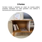 Kit 3 Peças Com Rack Para Tv Até 75 Polegadas, Buffet E Mesa