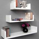 Kit 3 Peças De Prateleiras Mdf  Multiuso  Para Sua Casa  Aére