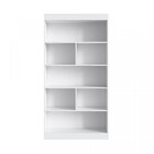 Kit 3 Peças Escrivaninha E Estante Guaili Com Cadeira Base Em