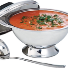 Kit 3 Peças Sopeira Inox Com Tampa E Concha Para Servir 1,7l