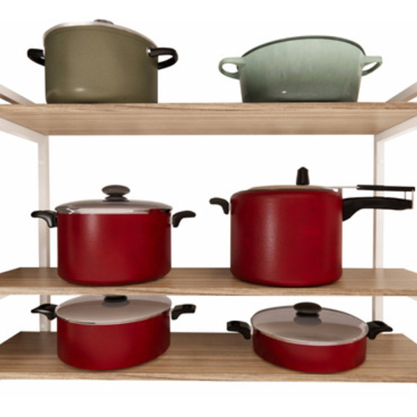 Kit 3 Peças Suporte Industrial Branco Teto Ou Parede 60x29