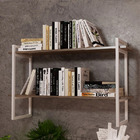 Kit 3 Peças Suporte Industrial Branco Teto Ou Parede 60x29