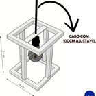 Kit 3 Pendente Luminária Estilo Industrial Urbano Moderno Pre