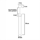 Kit 3 Pendentes Empire Dourado Redondo 3000k Vidro Mesa Lavabo