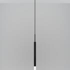 Kit 3 Pendentes Luminária De Teto Tubo Difusor Balcão Preto