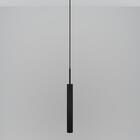 Kit 3 Pendentes Luminária Teto Tubo Sala Cama Preto 40cm