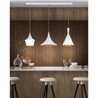 Kit 3 Pendentes No Trilho Leste Europeu Woods Branco/cobre