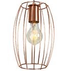 Kit 3 Pendentes Pequim Aramado Cobre