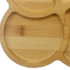 Kit 3 Petisqueiras Onda Bambu 22cm Class Home