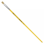 Kit 3 Pincel Chato Longo Cerda Natural 815-6 Nº6 Fino Tigre