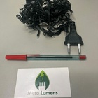 Kit 3 Pisca Pisca 100 Leds Colorido 8m Fio Verde - 127v