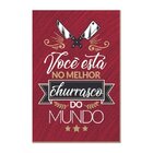 Kit 3 Placas Decorativas Área De Lazer Frases Cantinho Do Chu