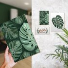 Kit 3 Placas Decorativas Costela Adão Plantas Frases Amor Lar