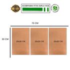 Kit 3 Placas Decorativas Frases Viva Ame Sonhe 20x30 Cm Mdf