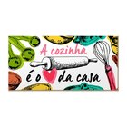 Kit 3 Placas Decorativas Gourmet Frases Divertidas Amor Pela