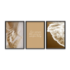 Kit 3 Plaquinhas Decorativa Adesivada Ser Sempre Bom...