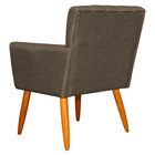 Kit 3 Poltronas Decorativa Para Sala De Estar Cecília Linho M