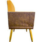 Kit 3 Poltronas Decorativa Para Sala Recepção Escritório Cons