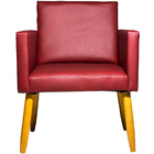 Kit 3 Poltronas Decorativa Para Sala Recepção Escritório Nina