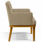 Kit 3 Poltronas Decorativas Para Sala De Estar E Recepção Bea