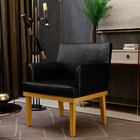 Kit 3 Poltronas Decorativas Para Sala De Estar E Recepção Bea