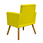 Kit 3 Poltronas Decorativas Para Sala, Manicure, Quarto Nina