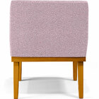 Kit 3 Poltronas Decorativas Sala De Estar E Recepção Base Mel