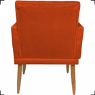 Kit 3 Poltronas Para Sala Recepção Consultório Nina Com Base