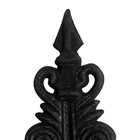 Kit 3 Ponteiras Ponta De Lança Ferro N08 Grade Portão Muro