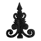 Kit 3 Ponteiras Ponta De Lança Ferro N08 Grade Portão Muro