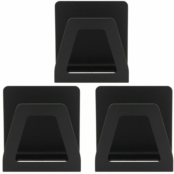 Kit 3 Porta Esponja Para Pia Cozinha Preto Adesivo U.premium