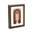 Kit 3 Porta Retrato Estilo Madeira