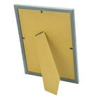 Kit 3 Porta Retratos De Madeira Decoração Moderno 10x15 Cinza