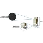 Kit 3 Porta Toalha Duplo Toalheiro De Banheiro Level Preto