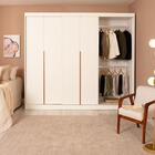 Kit 3 Portas De Correr Para Módulo Tuyo Com Rodapé Branco 274