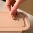 Kit 3 Potes De Vidro Borossilicato 680ml Tampa Hermética Capu