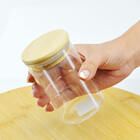 Kit 3 Potes De Vidro Hermético Vidro E Bambu 200ml Vda14103